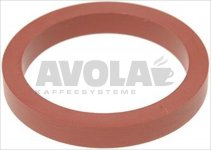 FLAT GASKET SILICONE ø 40x32x5 mm