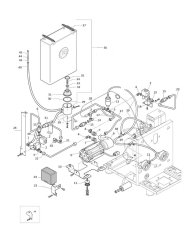 ROCKET CELLINI - GIOTTO EVOLUTION V2 ab D1306C2V0730 HYDRAULISCHE ANLAGE Explosionszeichnung