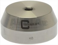 TAMPER BASE M8 CLASSIC S.STEEL