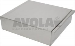 JoeFrex Coffee Knock Drawer M Stainless Steel 315x270x85 mm