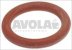 0 ring 02037 red silicone