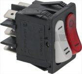 DOUBLE BIPOLAR SWITCH 16A 250V