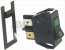 black bipolar switch 16a 250v
