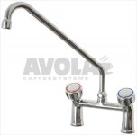 SINK MOUNTED TWO-HOLE TAP