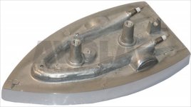 ELECTRIC IRON SOLEPLATE