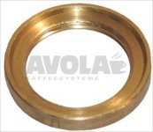 BRASS RING NUT 3/4