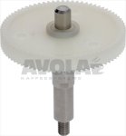 Bezzera Gear Wheel with Shaft – BB005 – Old Version – 8 mm Bore