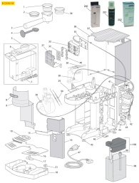 DELONGHI EC850.M Explosionszeichnung