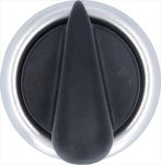 DREHKNOPF NARDI SCHWARZ ø 47mm