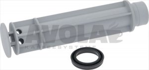 ÜBERLAUFROHR SPÜLMASCHINE ø 30x180 mm