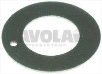 SCHEIBE SELBSTSCHMIEREND 42x24x1.5 mm