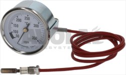 FERNTHERMOMETER WEISS &oslash; 60 mm 50-350&deg;C