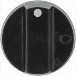 DREHKNOPF SCHWARZ &oslash; 70 mm 0-1-2-3