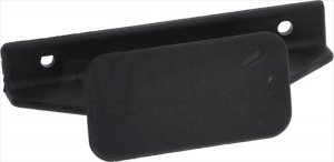 GRIFF AUS KUNSTSTOFF 122 mm SCHWARZ