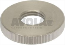 RING AUS EDELSTAHL FÜR WASCHARM ø 25x4mm