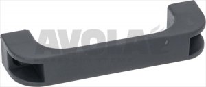 GRIFF AUS KUNSTSTOFF 142 mm SCHWARZ