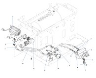 R8V and R8 Motor Pumpe Explosionszeichnung