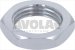 elektra lock nut chrome