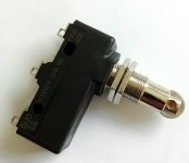 BFC Microswitch with Roller 16(5)A 250V M12 C7AZN