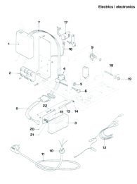 R60 V Elektronik Explosionszeichnung