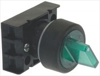 SELETTORE LUMINOSO VERDE