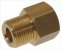raccordo 3 8m x 3 8f con sede filtro