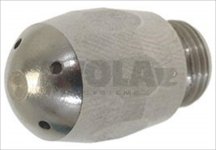 BFC Steam Wand Tip 4-Hole – 8.5 mm Male Thread, Ø 1.5 mm Holes