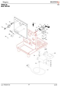 BEZZERA MAGICA ELEKTRONIK PID Explosionszeichnung