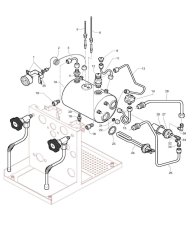 ECM Technika Serie III Kessel Explosionszeichnung