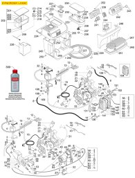 Gaggia Syncrony Logic Ex1 Explosionszeichnung