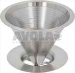 KAFFEEFILTER STAHL HARIO 1-4 TASSEN