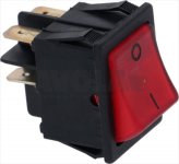 Izzo Schalter rot 16A 250V