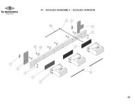 KB90 Anbauteile Version Waage Explosionszeichnung