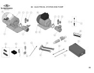 86 - ELECTRICAL SYSTEM AND PUMP GB5 FB80 Explosionszeichnung