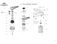 11 – PICO ASSEMBLY & MOTOR Explosionszeichnung