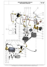 ECM Discover Hydraulische Anlage Explosionszeichnung